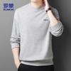 ROMON Men's Casual Round Neck Long Sleeve Sweatshirt
