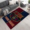 Barcelona Club Personalized Text Floor Mat Suitable for Study Room Bedrooms Hallway Living Rooms Anti-slip Rug Anime Office Decor Best for Christmas