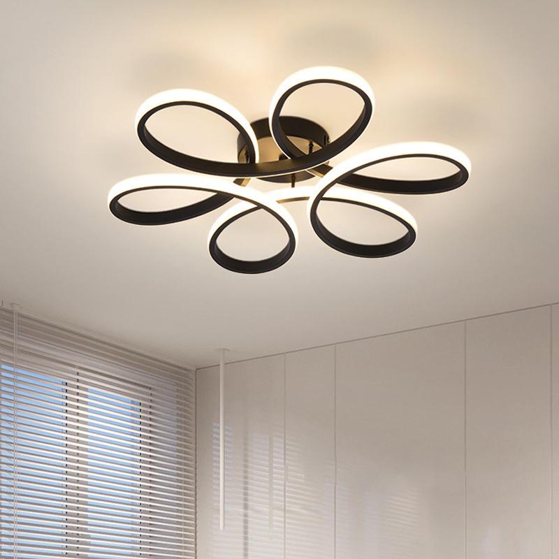 Modern LED Ceiling Lights 30CM White Warm For Bedroom Living Room Study Hotel Restaurant Apartment Indoor Lighting Fixtures