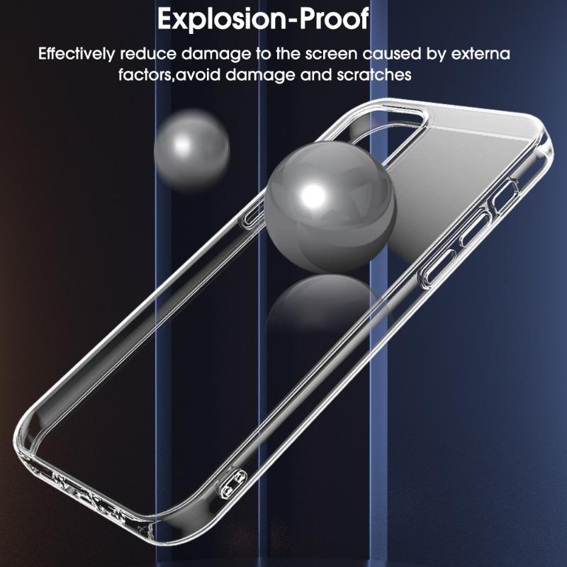 Clear Phone Case for IPhone 15 Series 15 Pro Max 15Plus 15Pro Slim Transparent Anti-yellowing Phone Shockproof Case for Iphone15