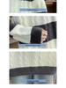 Men's Trendy Striped Cable Knit Sweater - Autumn/Winter 2025 Loose Warm Woolen Base Layer.