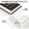 Marker Pad Drawing Sketch Paper 100 Sheets 50 Pages Mixed Media 130GSM Bleedproof SpiralBound Art Sketchbook for Alcohol Acryli