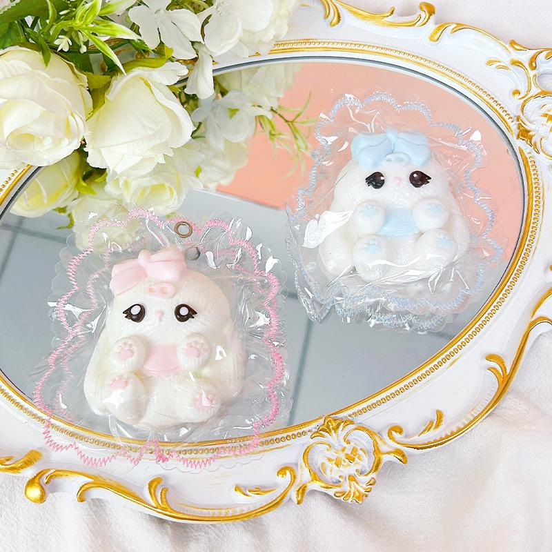Animal Series Silicone Squeeze Toy - Handmade, Food-Grade Decompression Cream Slime