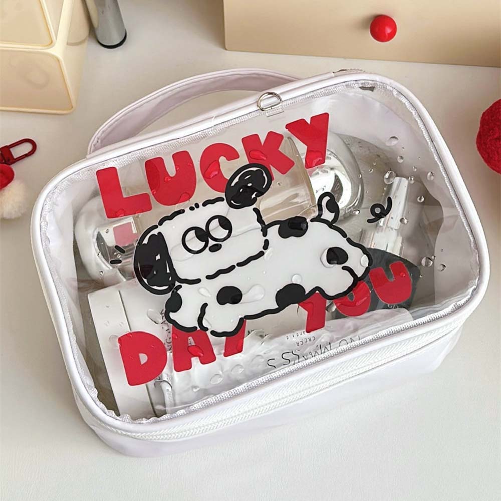 Wash Pouch Cartoon PVC Cosmetic Bag Large Capacity Travel Makeup Organizer Cosmetic Cases  Outdoor