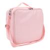 Μονωμένη Τσάντα Μεσημεριανού Μονοί Ώμου Θήκη Μεσημεριανού PU Χειρός Τσάντα Bento με Λουράκι Ώμου για Εργασία Σχολείο Ταξίδι Ροζ
