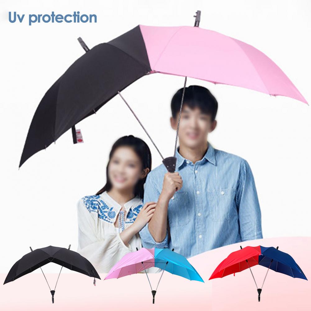 Sun Umbrella Universal Men Woman Two Person Sun Umbrella Wear-resistant Couple Umbrella
