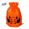 Cute Trick or Treat Bags for Toddlers 5 Pcs Halloween Treats Bag Non-woven Fabric Pumpkin Candy Small Gift Kindergarten Events Drawstring Snack