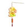 Cartoon Mid-Autumn Festival Lantern Glowing Lantern DIY Material Package Rabbit Lanterns  Gifts