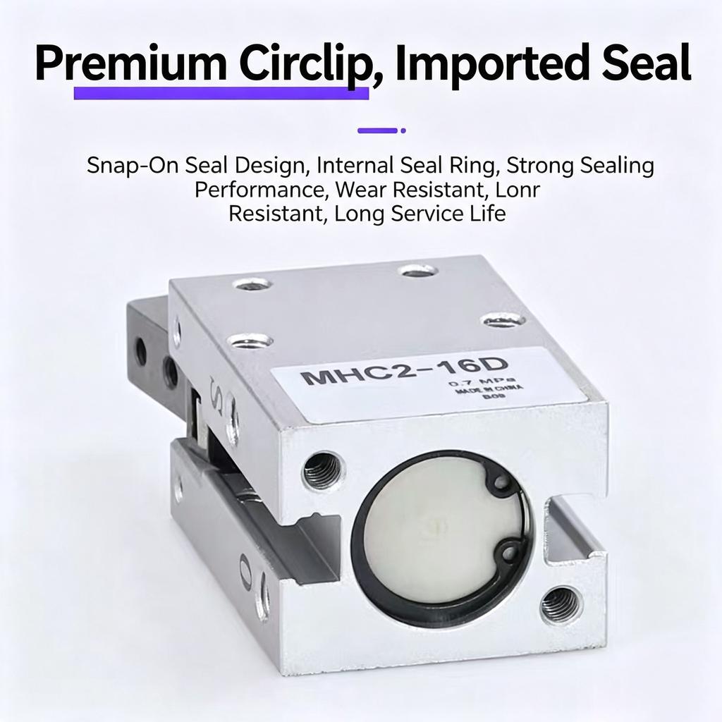 Pneumatic Finger Cylinder Gripper Cylinder MHC2-10 16 20 25 32D/S Pivot Opening and Closing Y-shaped Air Claw