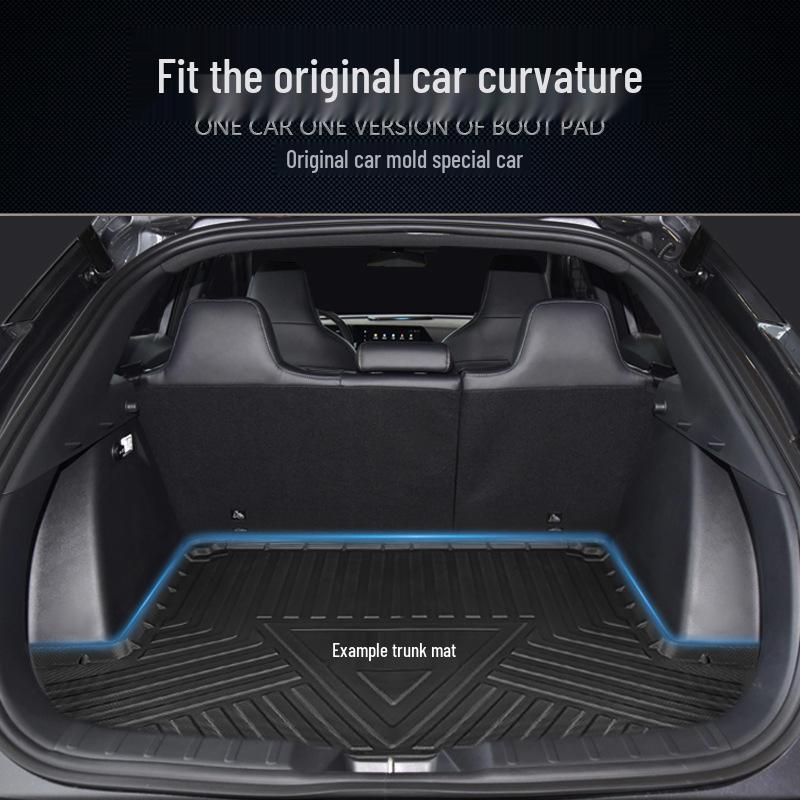 2023 BYD Frigate 07 Trunk Mat: Eco-Friendly, Waterproof, Wear-Resistant TPE Tail Box Protector