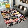 Tappeto Area Anime Demon Slayer, Tappeto Cartoon per Soggiorno, Camera da Letto dei Bambini, Divano, Zerbino Decorativo, Tappetino Antiscivolo per Pavimento Gioco Bambini