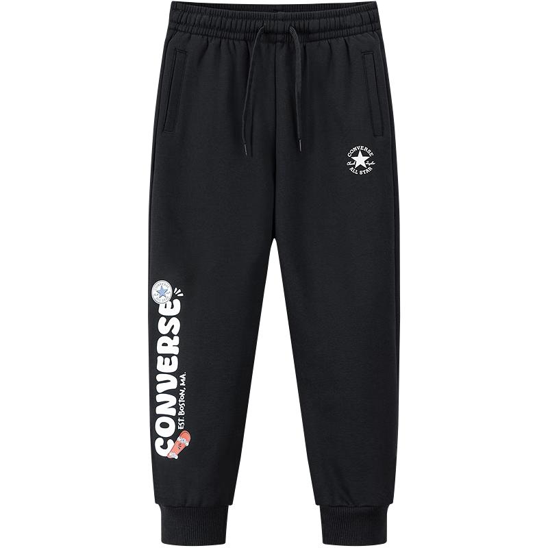 Converse Kids' Elastic Drawstring Fleece Pants