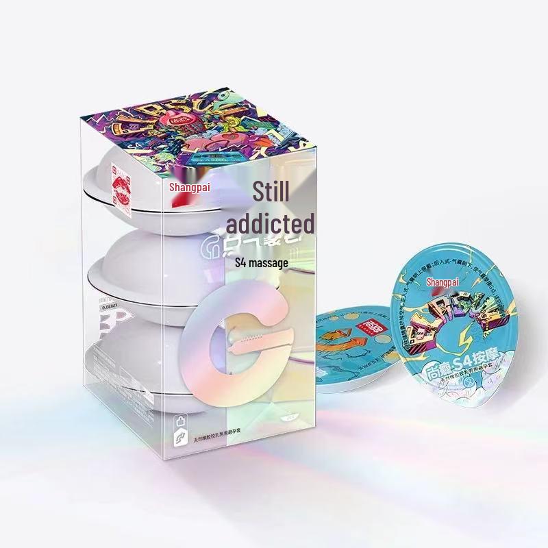 Shangpai Queen Hyaluronic Acid Condoms—High Lubrication, 100-Pack