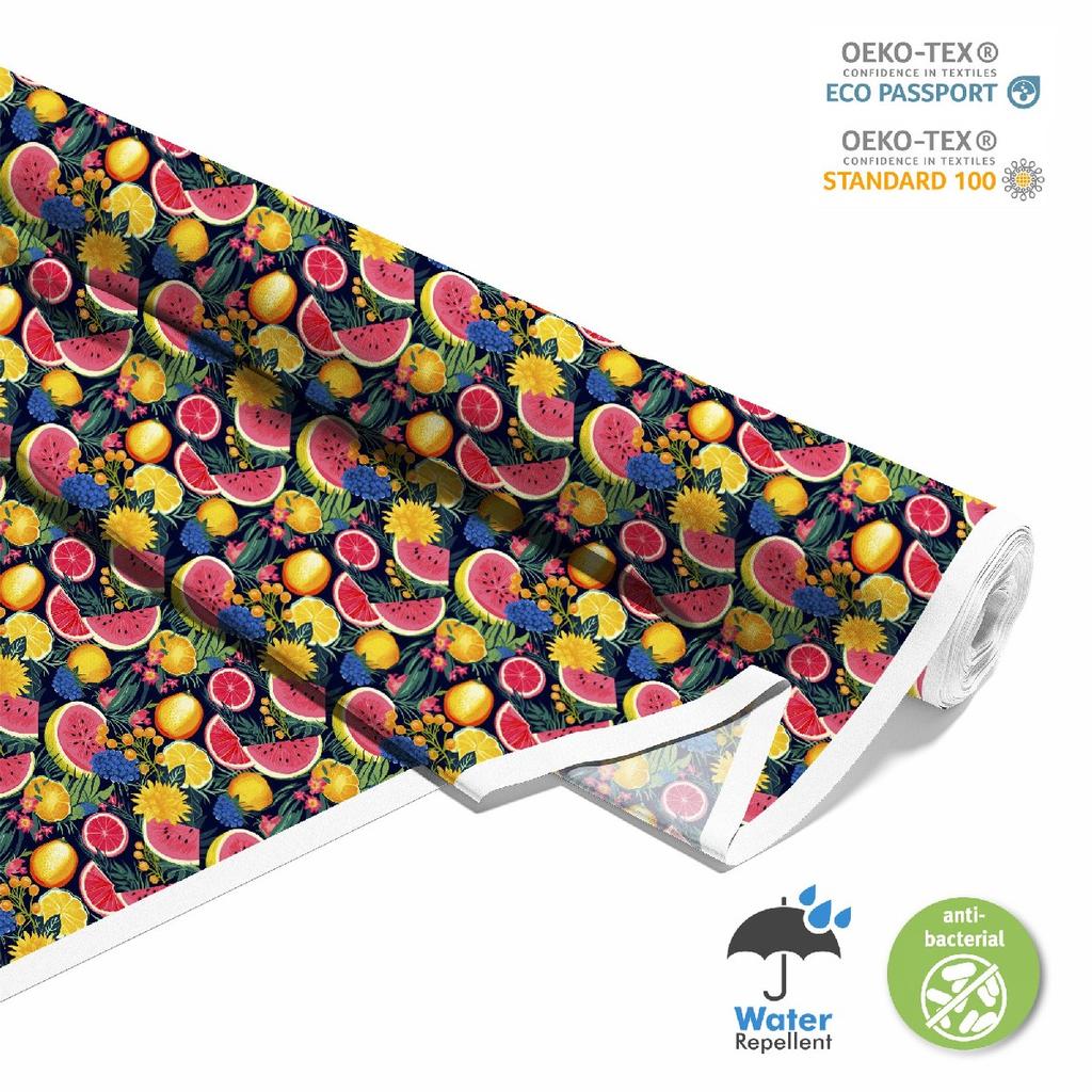 Outdoor Dekostoffe Oxford - Motiv Obst | Dx6409