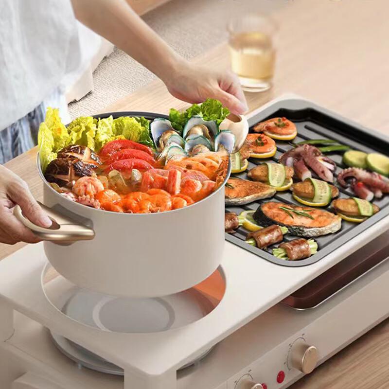 Koreański wielofunkcyjny elektryczny garnek do gotowania i grill