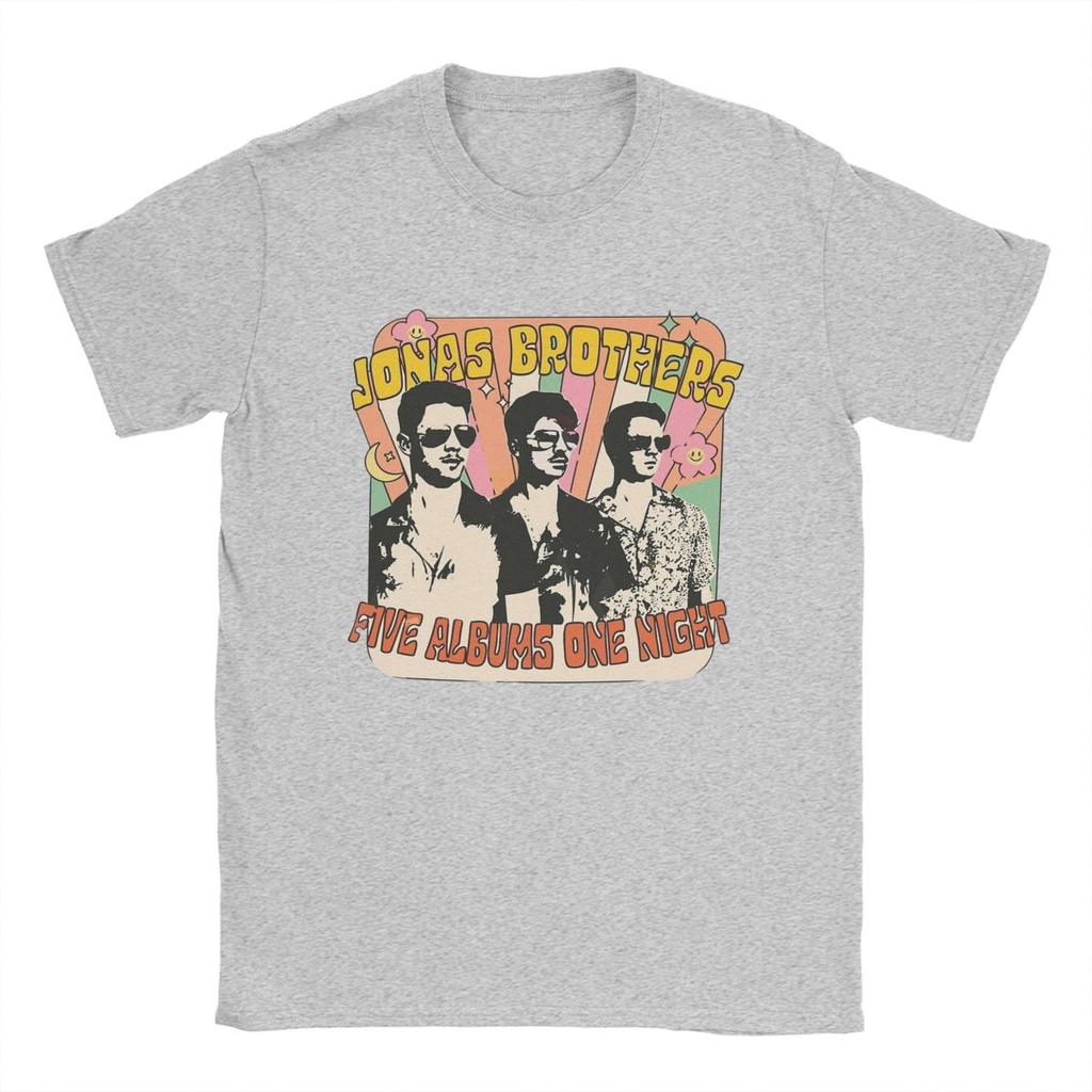 Lion Spirit Jonas Band T Shirt Merch Men Women Cotton Casual Tee Shirt Short Sleeve Tops Birthday Gift
