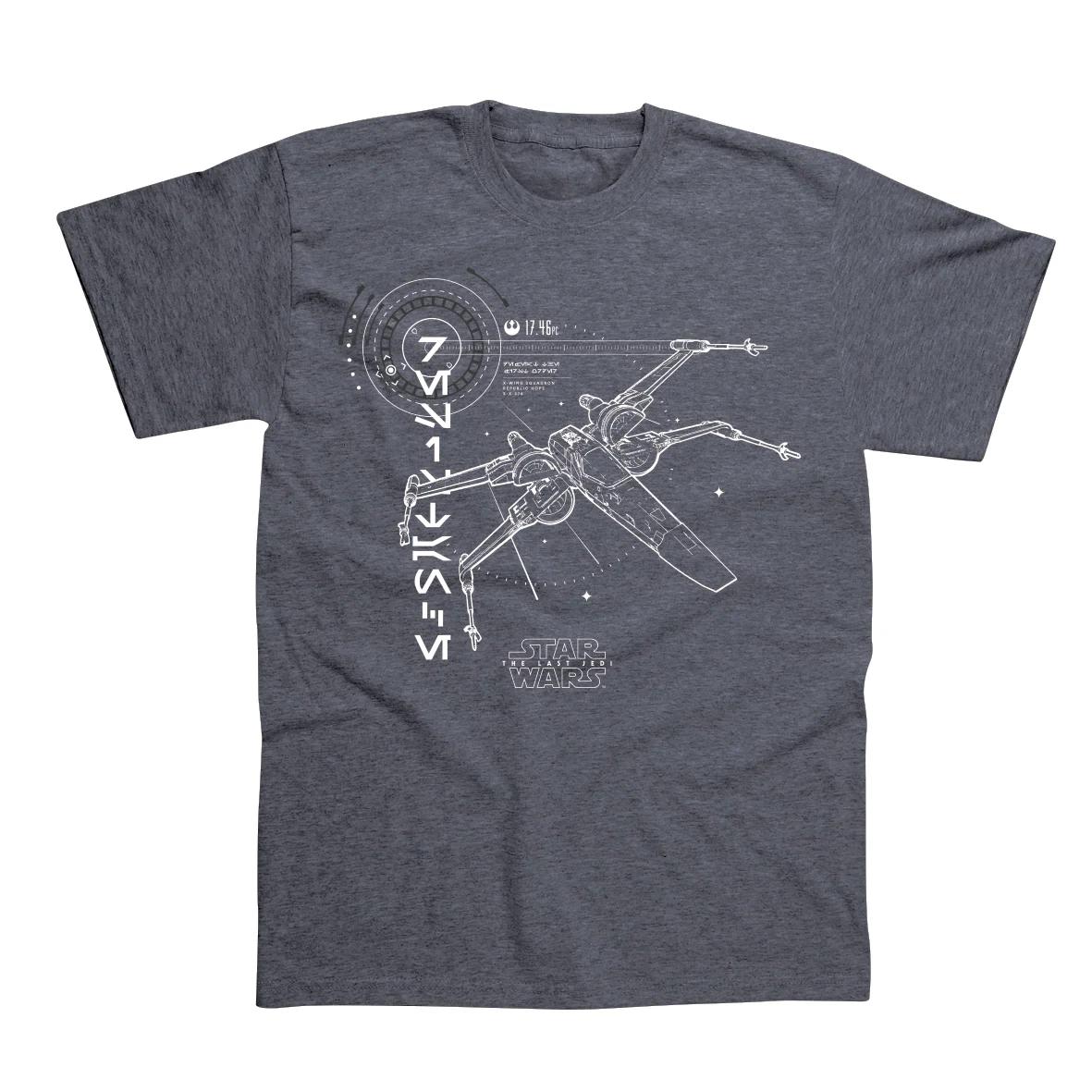 Официальная мужская футболка Звездные Войны X-Wing 3XL