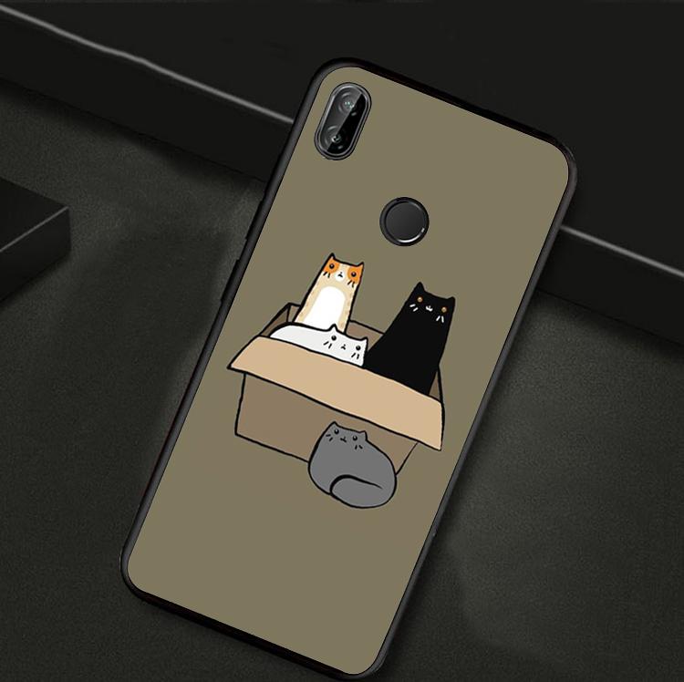 

Мультяшные Милые Кошки Для Huawei Nova 11i 12i 12s 8i 9 10 SE Y60 Y61 Y70 Y90 Y72 Y73 Y91 P60 Pro P40 P30 Lite Чехол Huawei Nova 12s