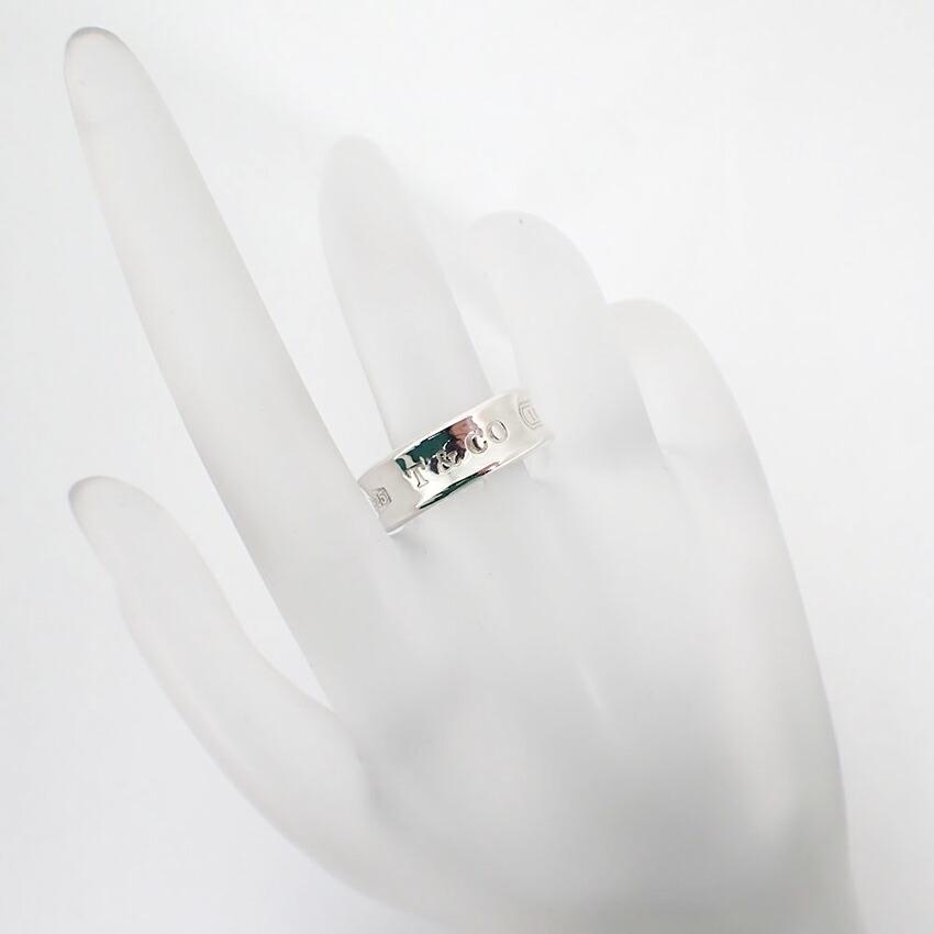 [Used] TIFFANY/Tiffany 925 1837 Ring/No. 13/g410-24