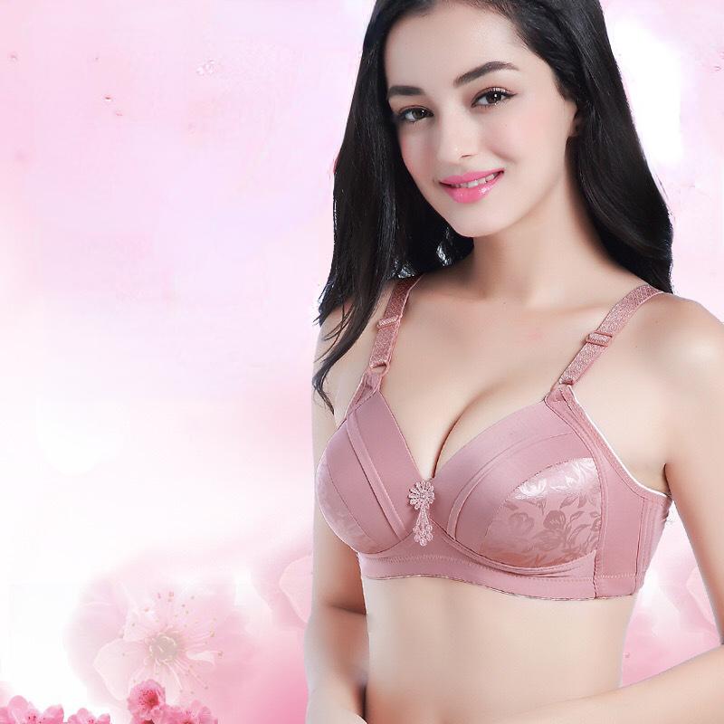 Women's Bra Underwear No Underwire Holding Up Comfortable Breathable Bra  Seamless Thin Sexy  Bra