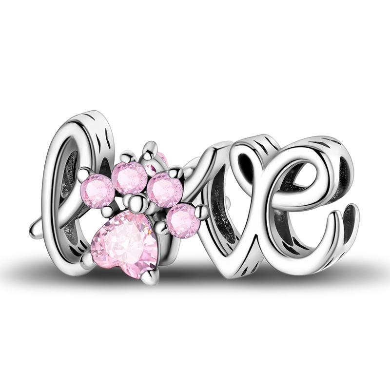 925 Silver Charms Flower Red Murano Glass Beads Earring Pendant Bracelets Necklaces Womens DIY Jewelry Gift
