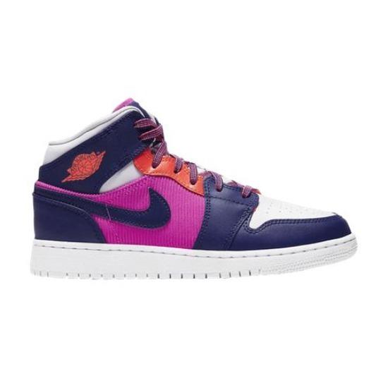 Air Jordan 1 Mid GS Огненно-розовый 555112-602 EU 38.5