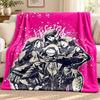 Dead by Daylight Blanket Flannel Blanket Soft Cozy Plush Throw for Sofa Bed Lightweight Home Decoration Outdoor Camping
