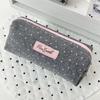 Pencil Case  Star Print Large Capacity Lightweight Nylon Pocket Stationery Pouch for Students Back to School Gifts