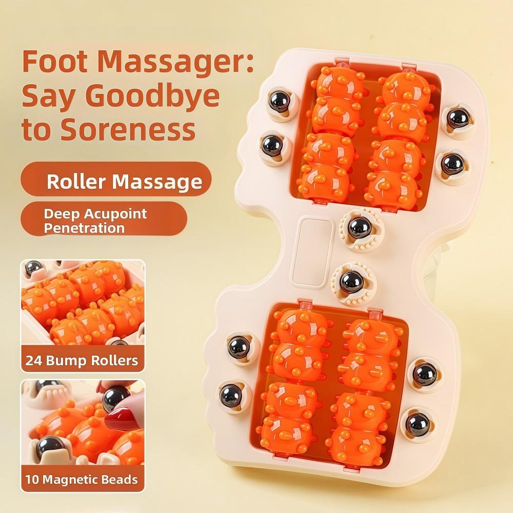 Cat's Paw Foot Massager Roller Improved Circulation Pain Relief Foot Acupoint Massager Portable Acupressure Therapy