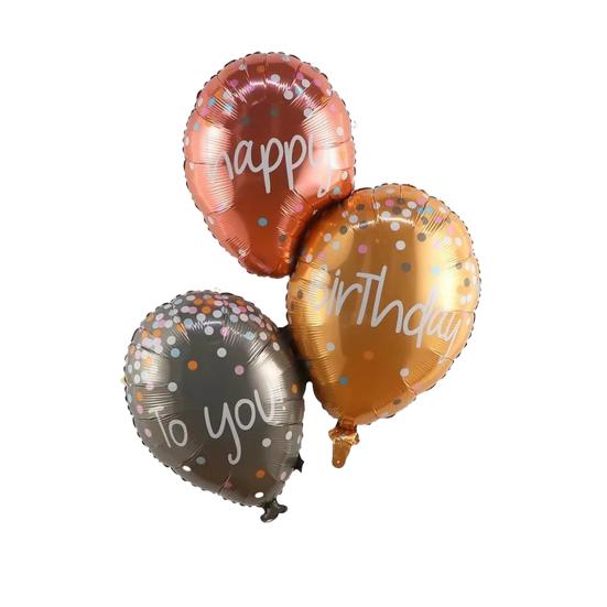 Balon na imprezę urodzinową DIY układ sceny różne style tort urodzinowy nadmuchiwana dekoracja zabawkowa kreatywny nadmuchiwany balon z folii aluminiowej w stylu kreskówki