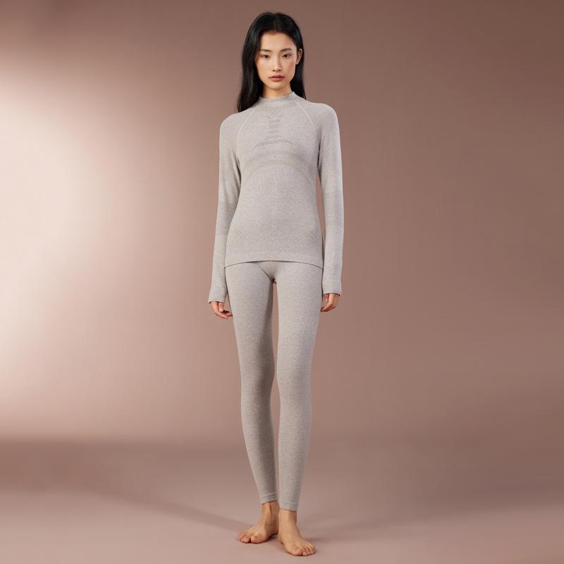 Men's & Women's Quick-Dry Thermal Base Layer Set: Antibacterial, Sweat-Wicking, Heat-Retaining for Autumn/Winter Outdoor Sports & Running