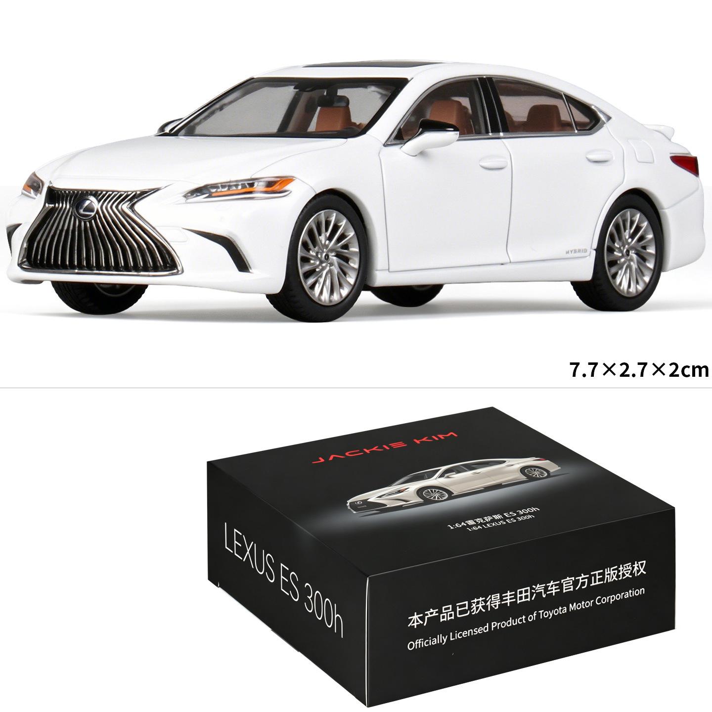 

JKM 1:64 ES300 Alloy Car Diecasts & Vehicles Car Model Miniature Scale Model Car For Collection Gift