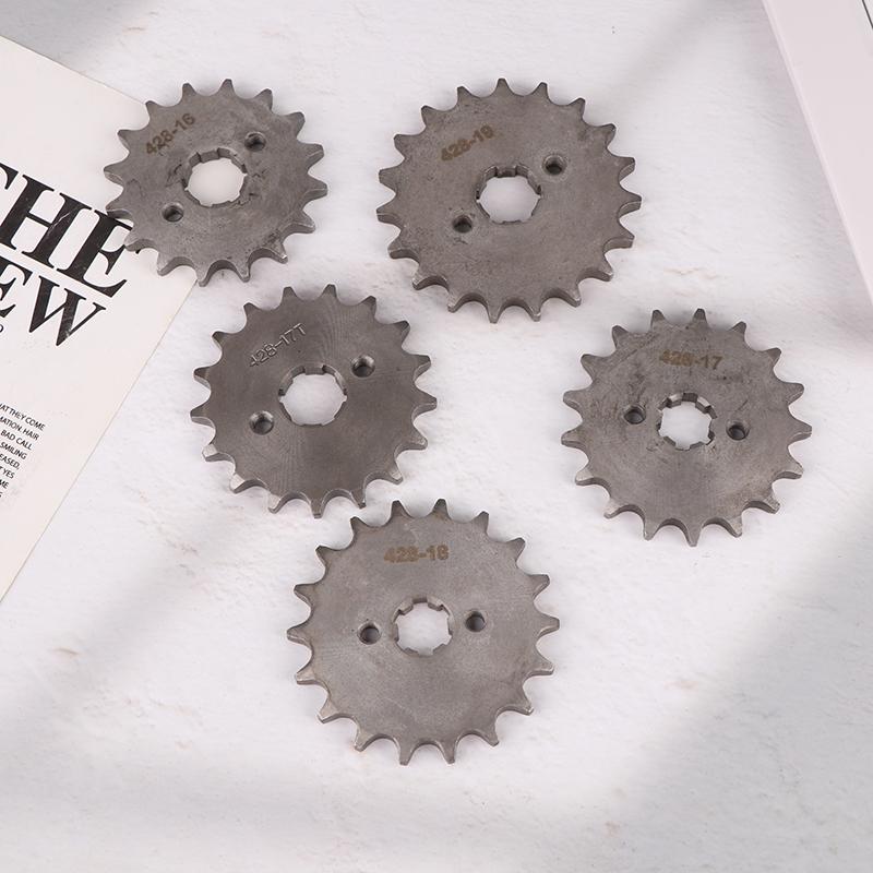 428# 17Mm /20Mm10 11 12 13 14 15 16 17 18 19T Teeth Front Engine Sprocket For Moto Bike Go Kart Atv Quad Motorcycle