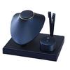 Jewelry Presentation Stand Featuring PU Leather Construction Ideal For Professional And Home Use