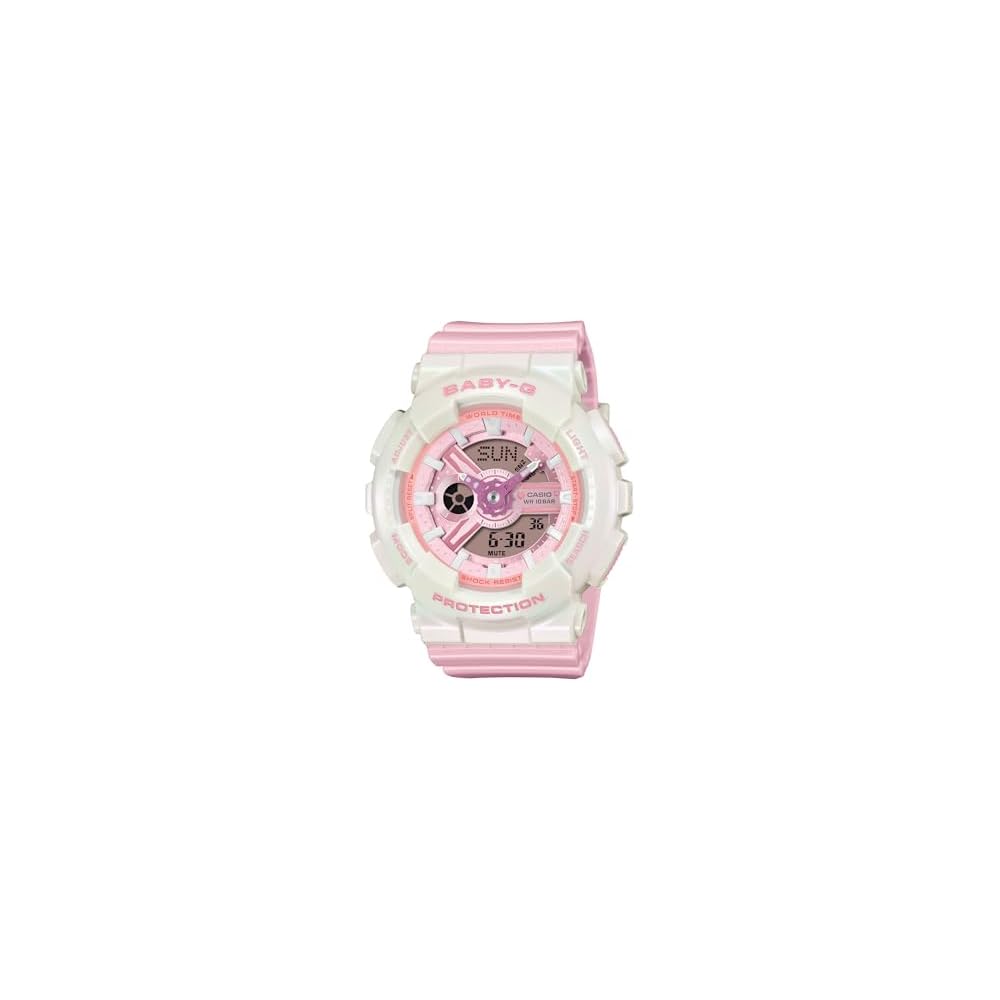 Casio Baby-G BA-110PD-4A Women s Pink Watch Analog Digital Water Resistant