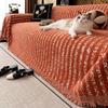 Chenille Fabric Couch Cover Seasonless One Size Fits All Anti Dust Cushion Cat Scratch Proof Couch Throw New Couch Cover