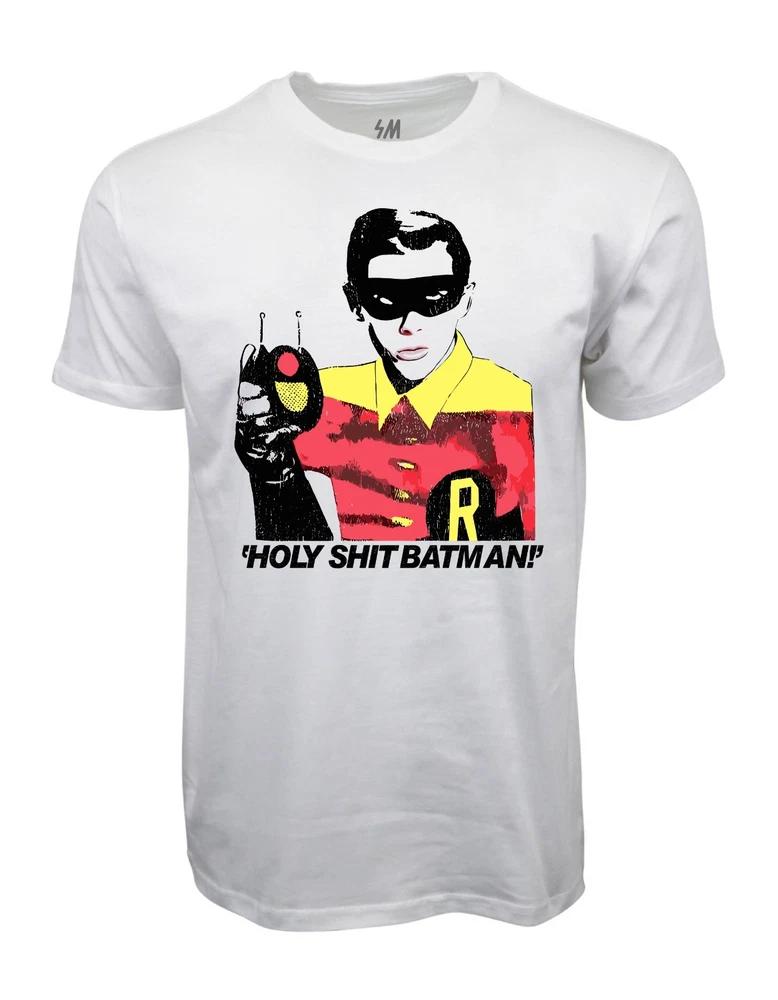 Holy Sht Bat 80s 90s Tshirt S