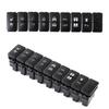 1PCS Car Dual Key Switch DRL LED fog light power supply Switch button With Connection Wire For Toyota old FJ Cruiser Prado LC120