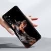 Doberman Dog Case For Realme C67 C63 C55 C53 C35 C25 C21 GT 2 3 5 6 10 11 12 13 Pro Plus 5G Soft TPU Phone Cover Fundas Capa Bag