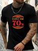 Unisexs Crew Neck Short Sleeve Tee I Love The 70s Retro Print Summer Casual Loose Breathable Male Vintage Streetwear Daily Tops