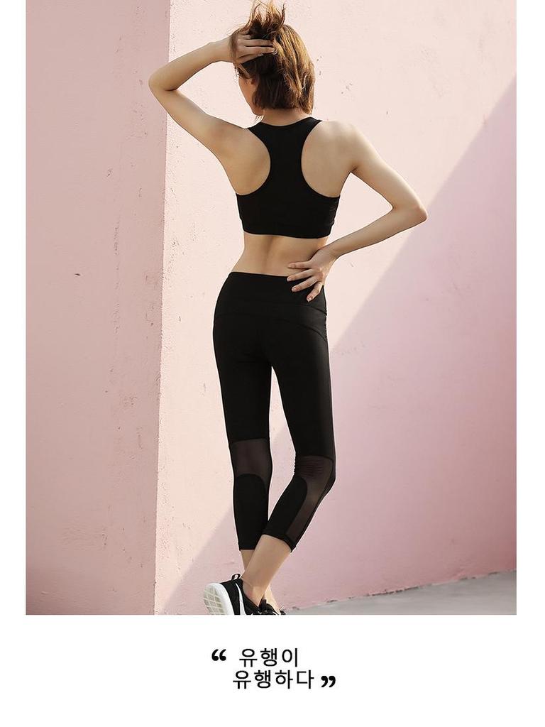 Women's Quick-Dry Yoga Set: Hollow Out Top with Short Sleeves and Tight Pants - 3-Piece Summer Fitness Outfit