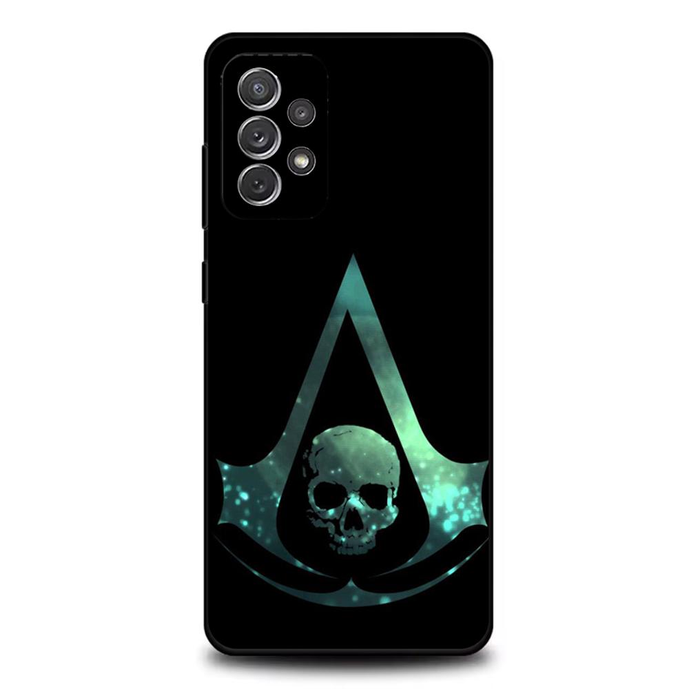 A-Assassins C-Creeds Game Phone Case For Samsung S25,S24,S21,S22,S23,S30,Ultra,S20,Plus,Fe,Lite,Note,10,9,5G Black Cover