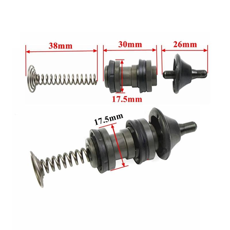19mm 19RCS Radial Brake Piston Plunger Repair Kits for Mounting Motorcycle Master Cylinder Piston Rigs Repair Accessories Clutch