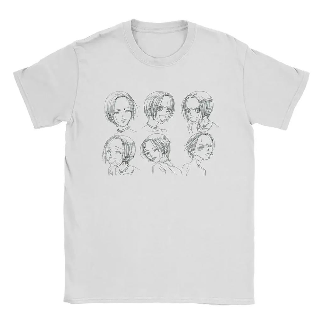 NANA Osaki T Shirt Casual Harajuku Streetwear Japanese Clothes T Shirt Fashion Rock Punk Short Short Sleeves Plus Size Loose Tee