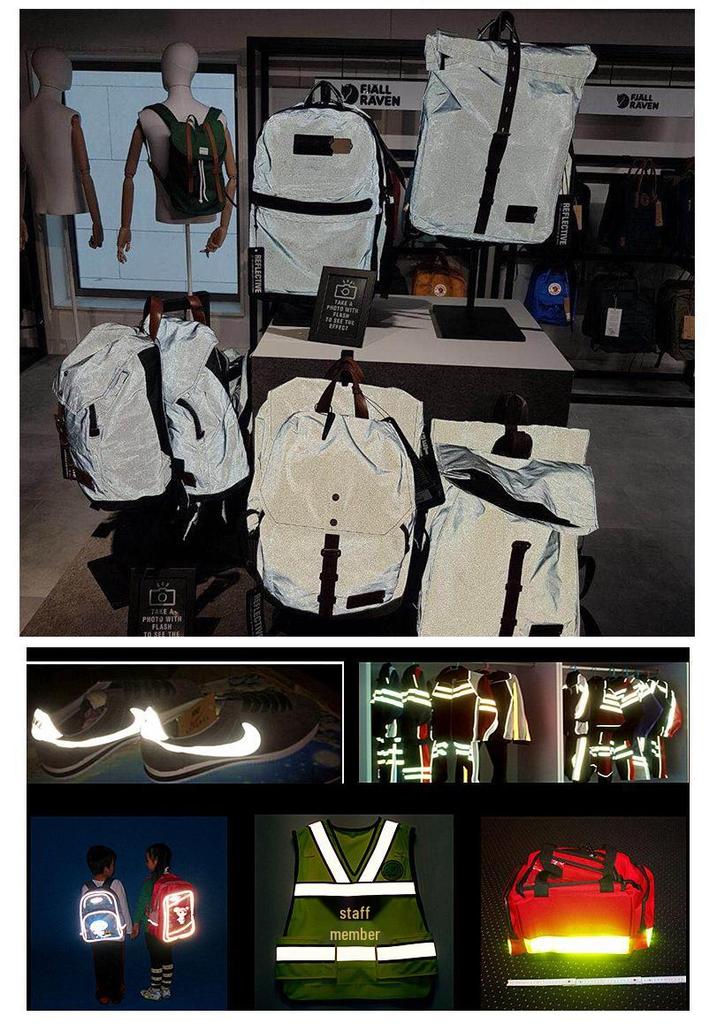 TPU Waterproof Windproof Reflective Fabric: Ideal for Raincoats and Canopies