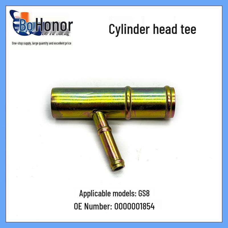 

Compatible with GS8 Cylinder Head Tee 0000001854 three-dimensional degree