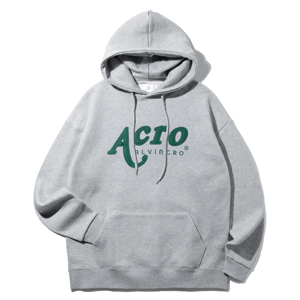 Alvin Clo Acro Oversized Hoodie Avh191 (4 Colors) Black (Double Cotton)/M