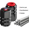4 Pcs for Puerto Rico Rican Frog Tire Valve Stem Caps Universal Metal Air Stem Cover Accessories for Cars, SUV, Truck, Motorcycles,Bicycles