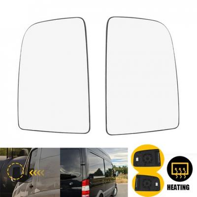 Front RH LH Mirror Heated Glass For Mercedes-Benz 2010-2018 2500 Sprinter 3500