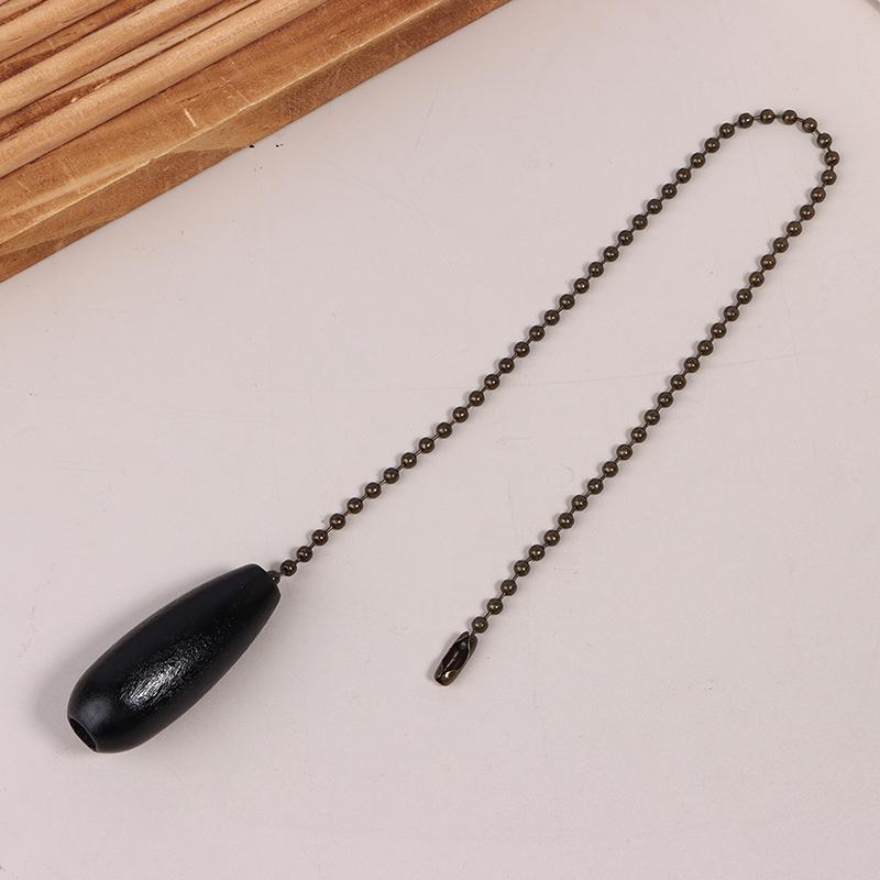 Deckenventilator Zugketten Holz Zugketten Anhänger Seil Verlängerung Zugkette Einfache Installation Entfernung Für Deckenleuchte Lampe Ventilator